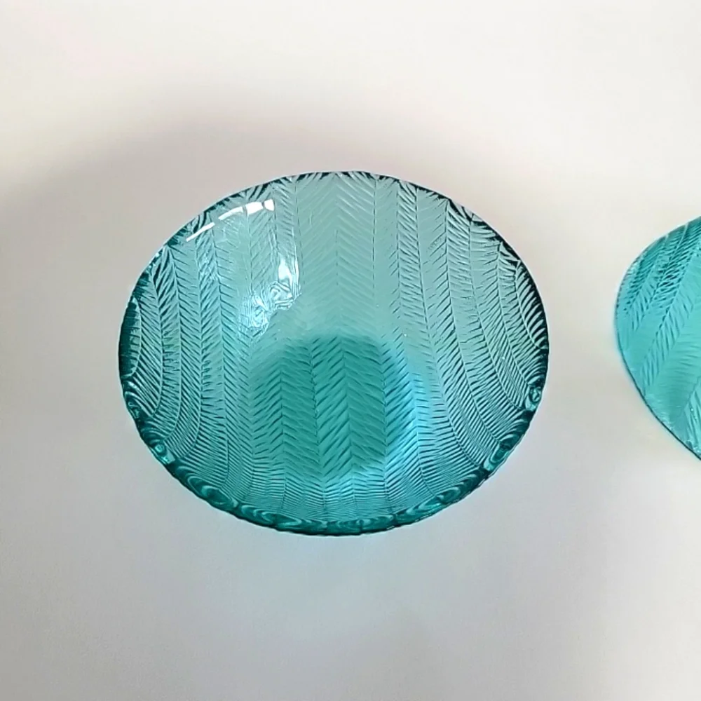 Arcoroc vintage teal
